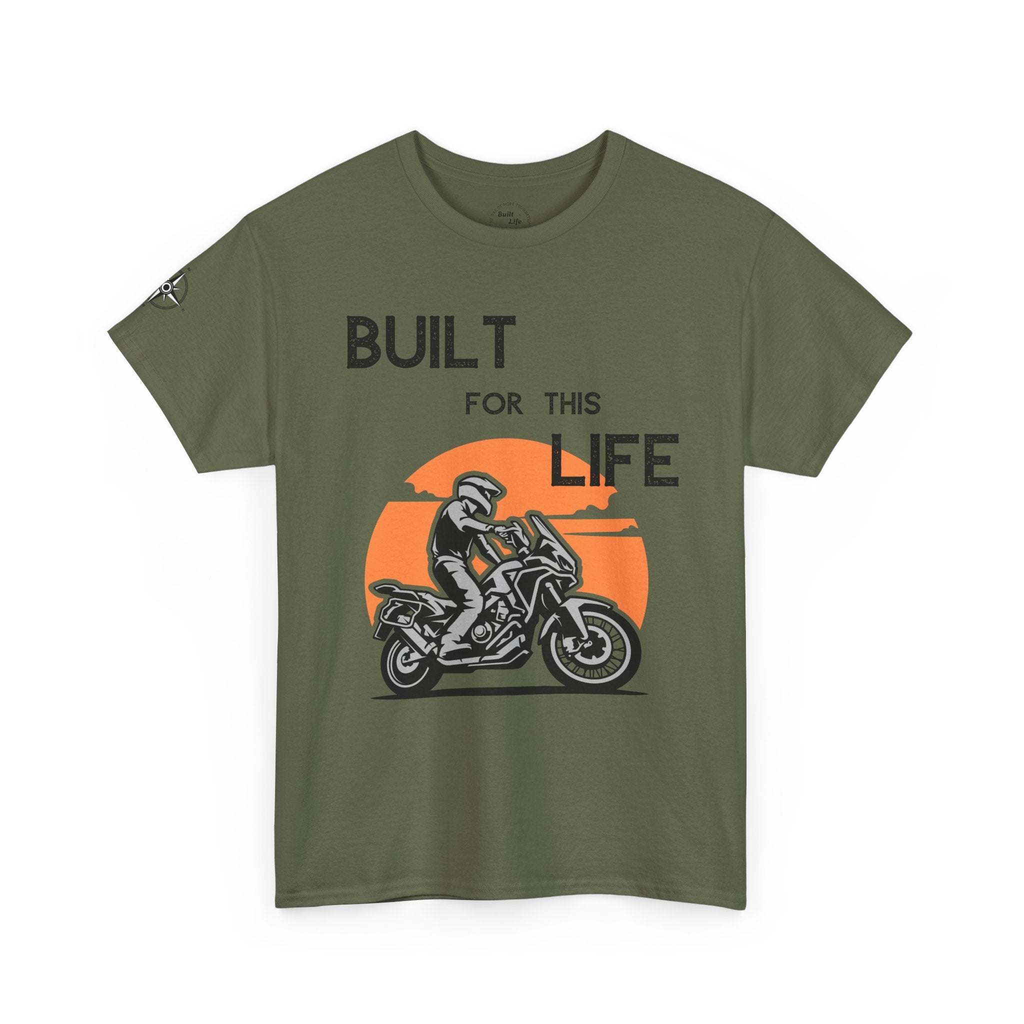 Built for this Life™ Adventure Rider Unisex Heavy Cotton Tee