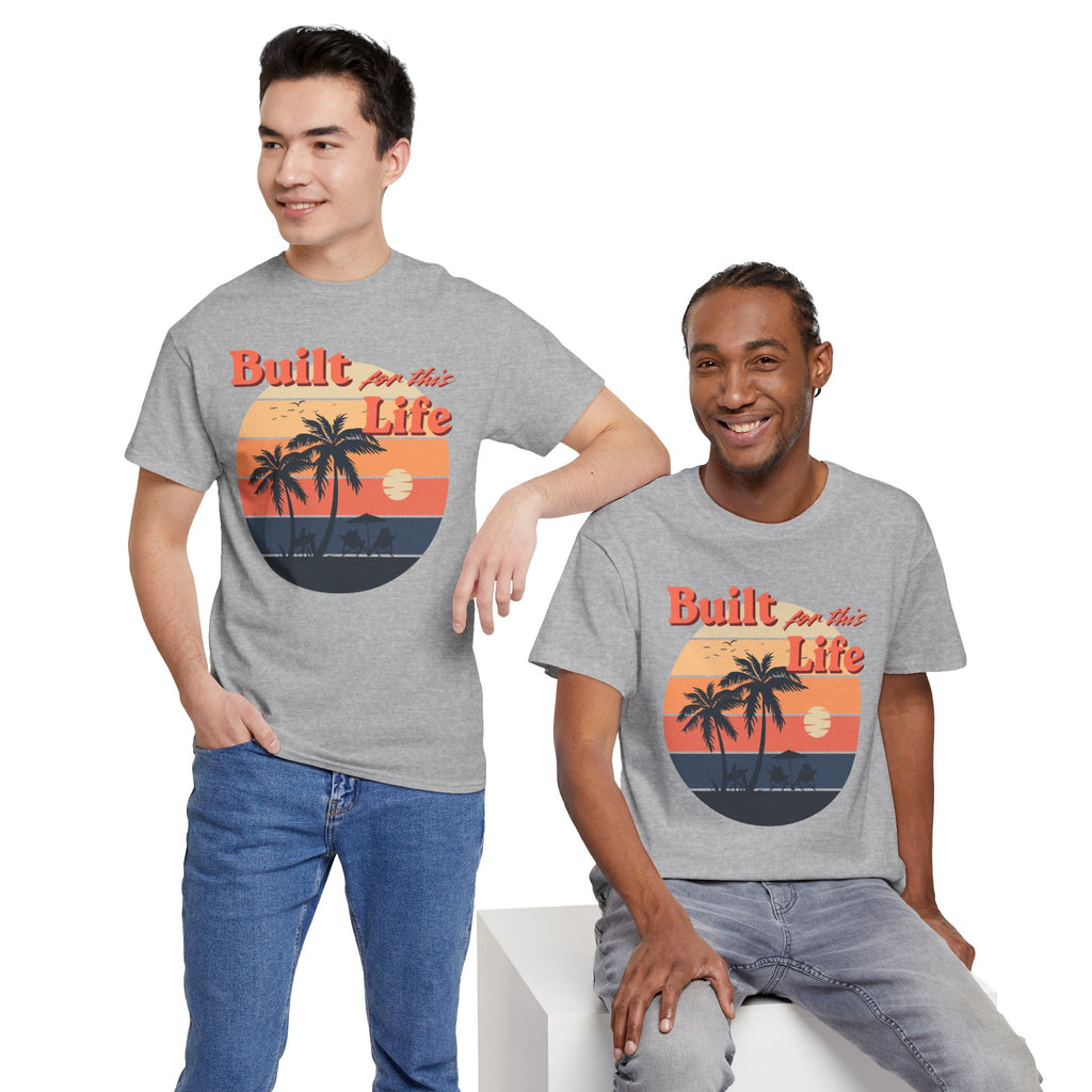 Built for this Life™ Beach Unisex Heavy Cotton Tee
