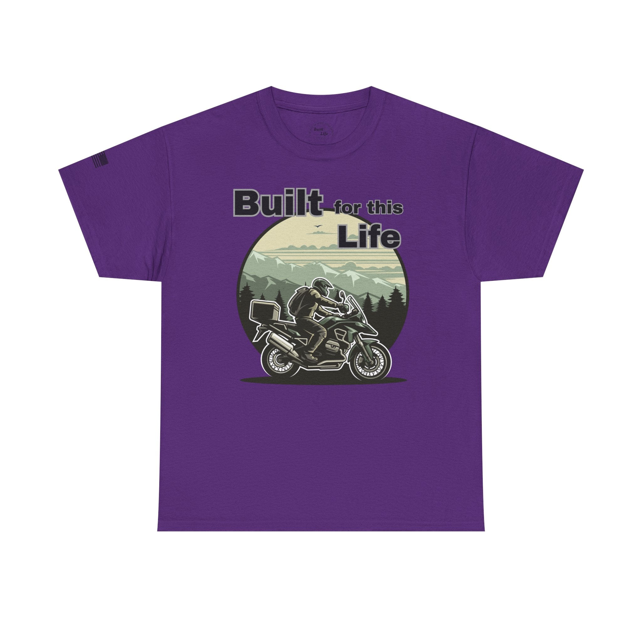 Built for this Life™ Adventure Rider Unisex Heavy Cotton Tee