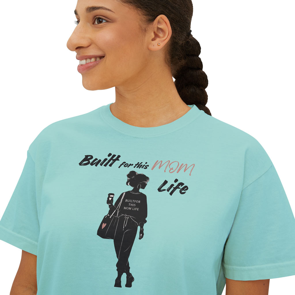 Built for this Life™ Mom's Life Women's Boxy Tee