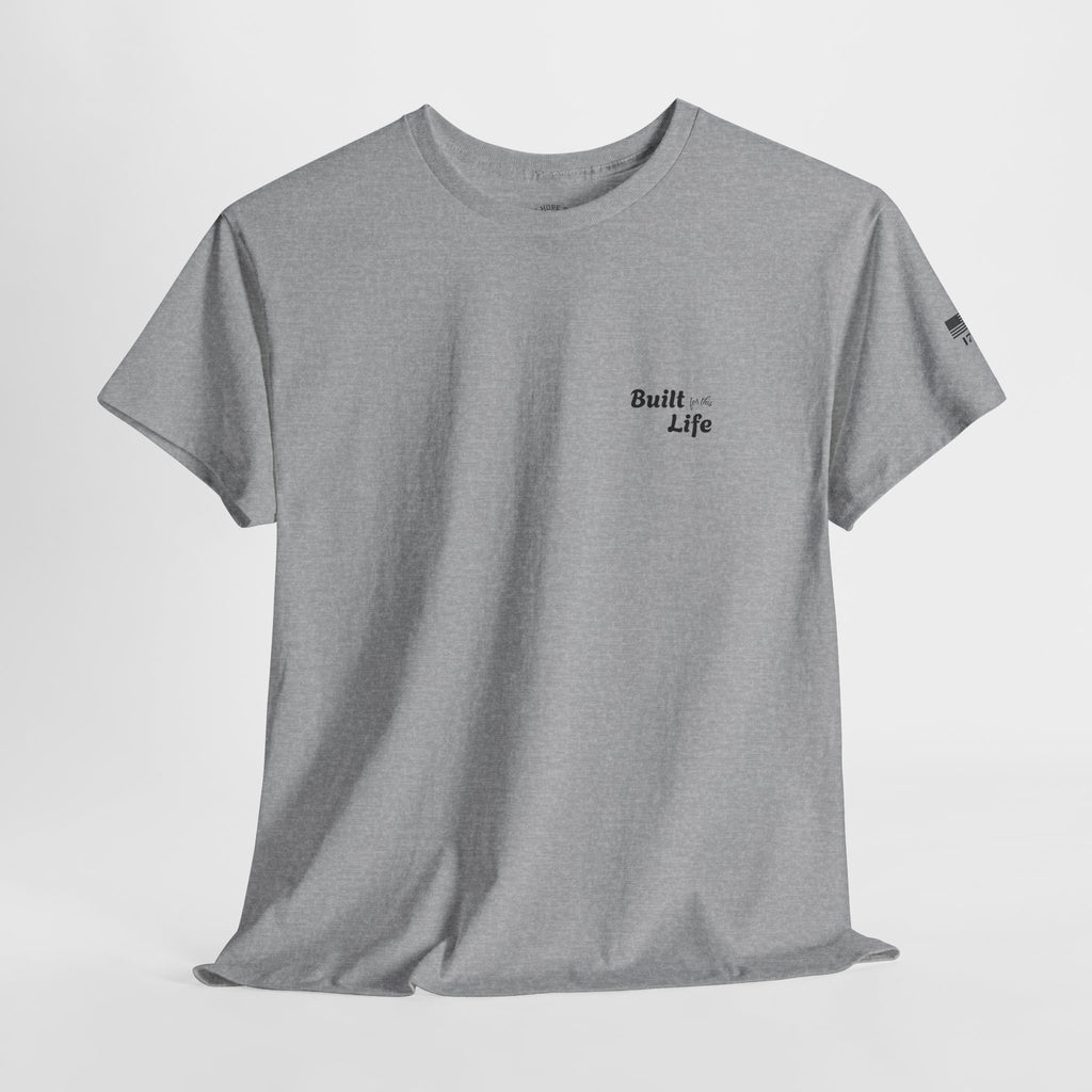 Built for this Life Black Flag Tee