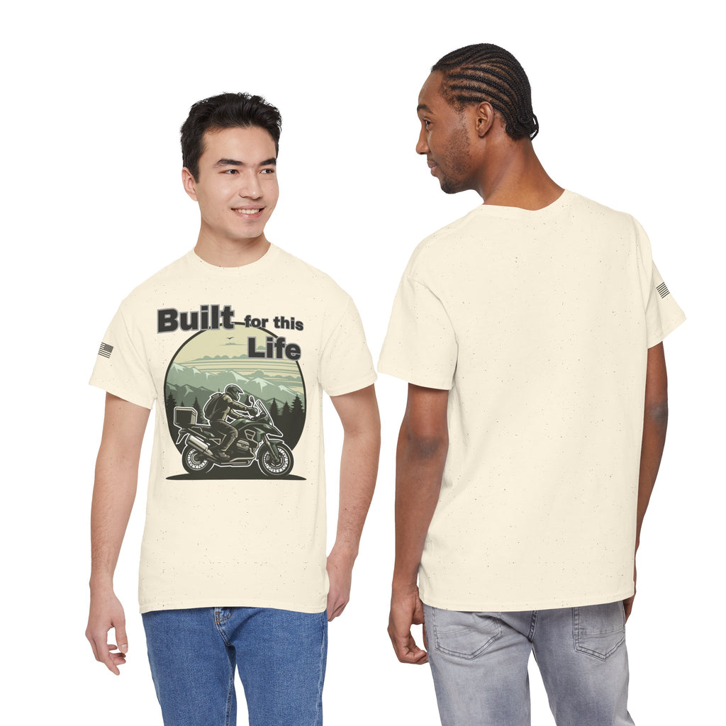 Built for this Life™ Adventure Rider Unisex Heavy Cotton Tee