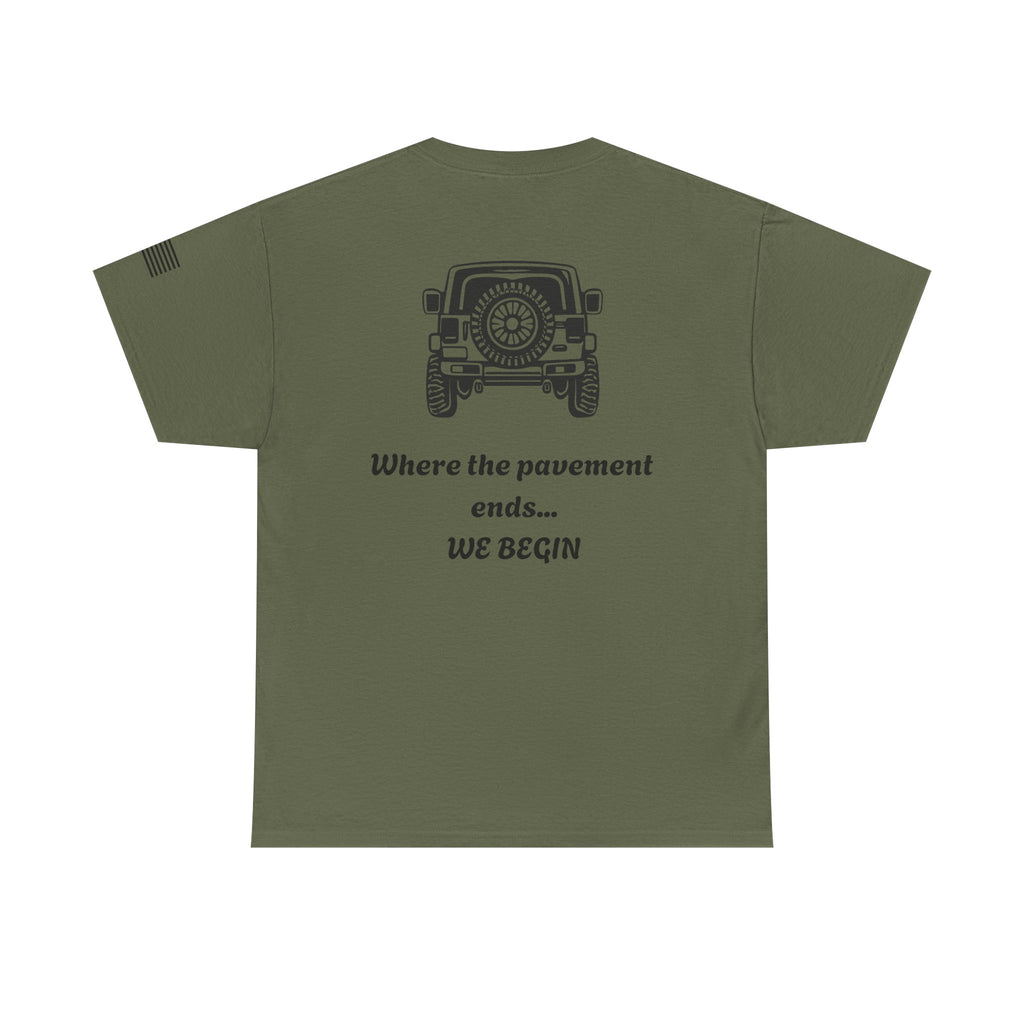Built for this Life™ Jeep Lover Unisex Heavy Cotton Tee