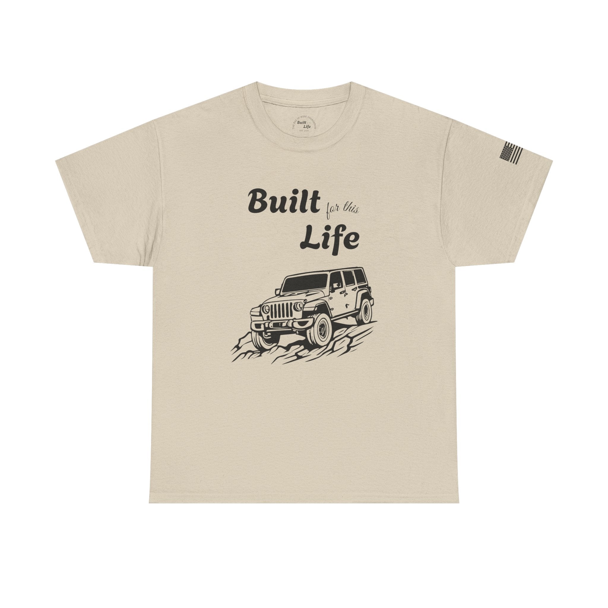 Built for this Life™ Jeep Lover Unisex Heavy Cotton Tee