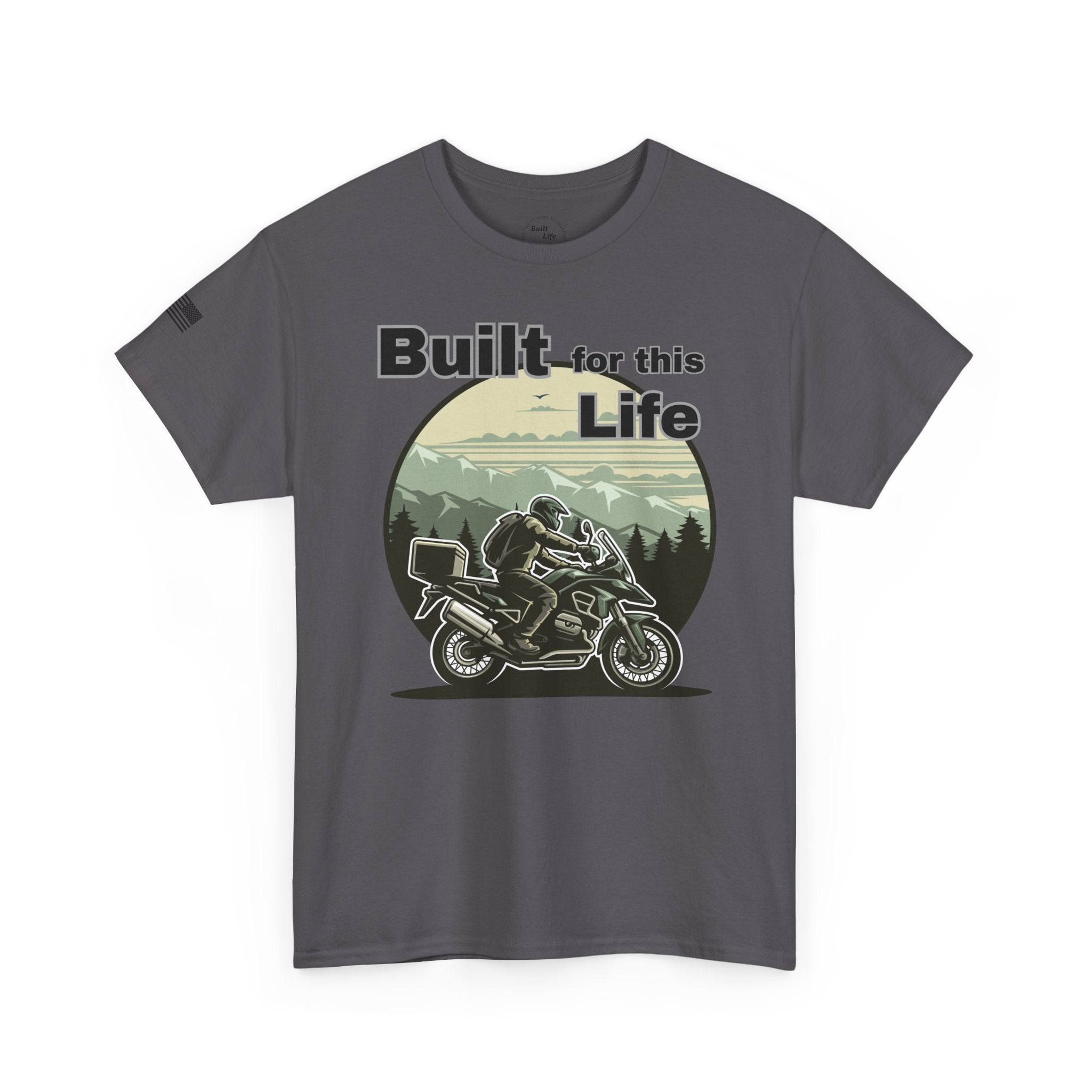 Built for this Life™ Adventure Rider Unisex Heavy Cotton Tee