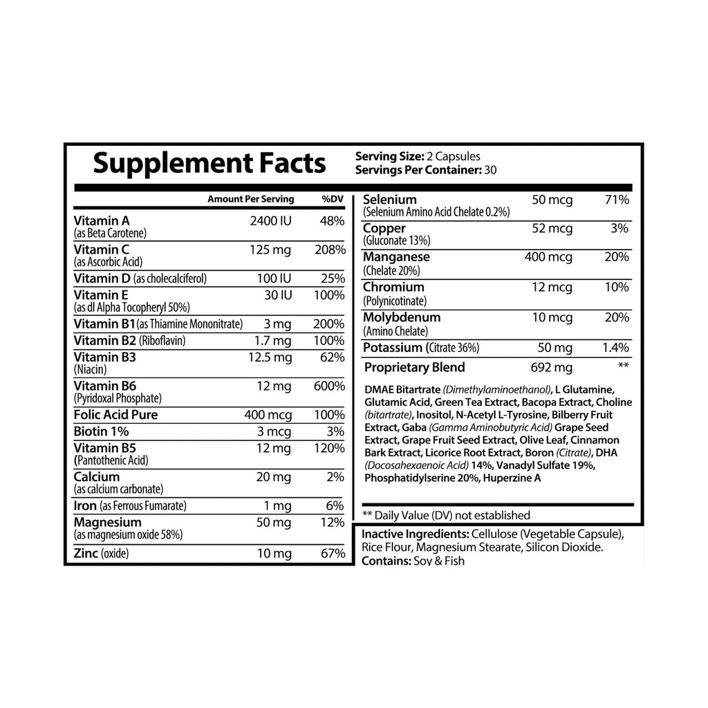 Built for this Life™ Elite Neuro Vitamin (30) Day supply