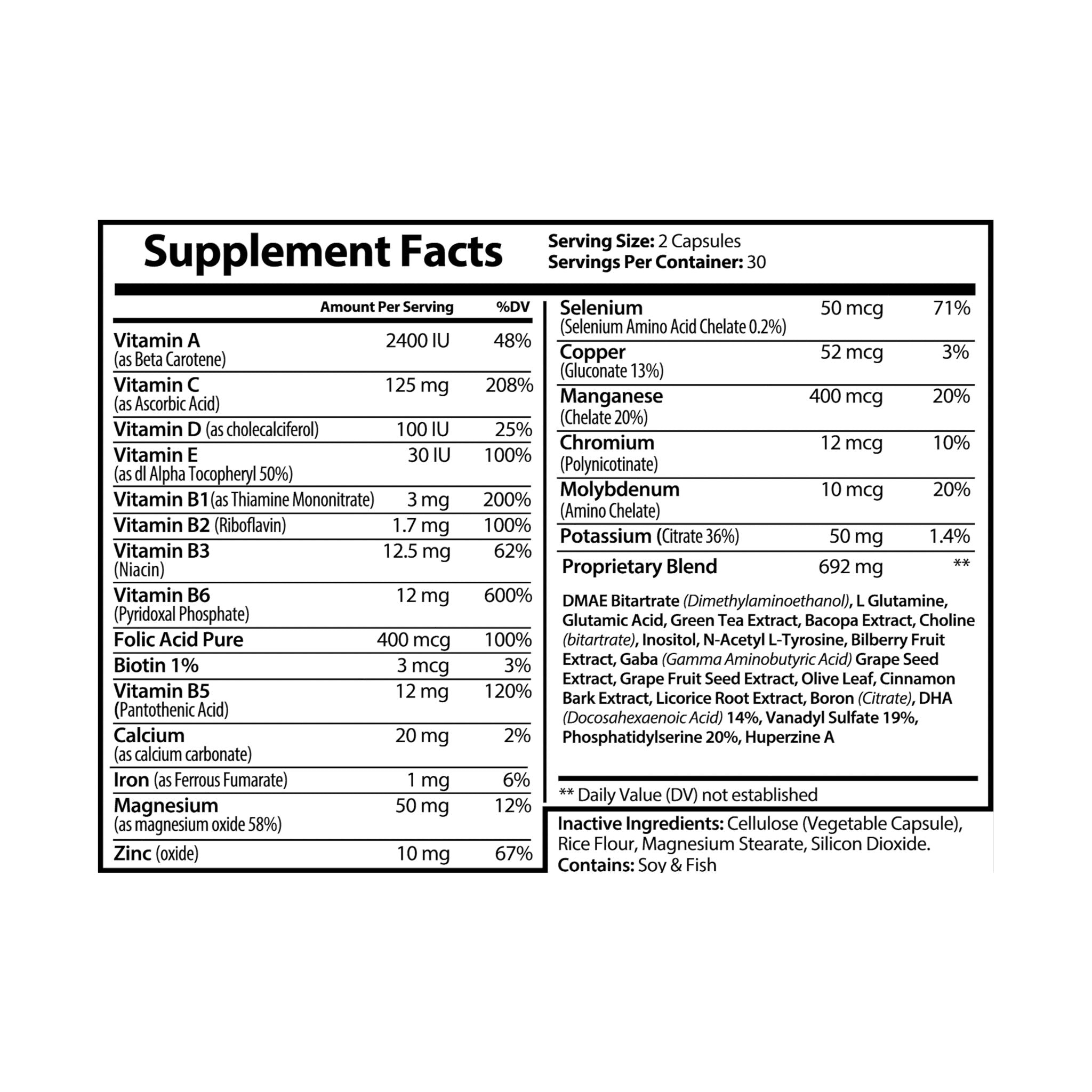 Built for this Life™ Elite Neuro Vitamin (30) Day supply