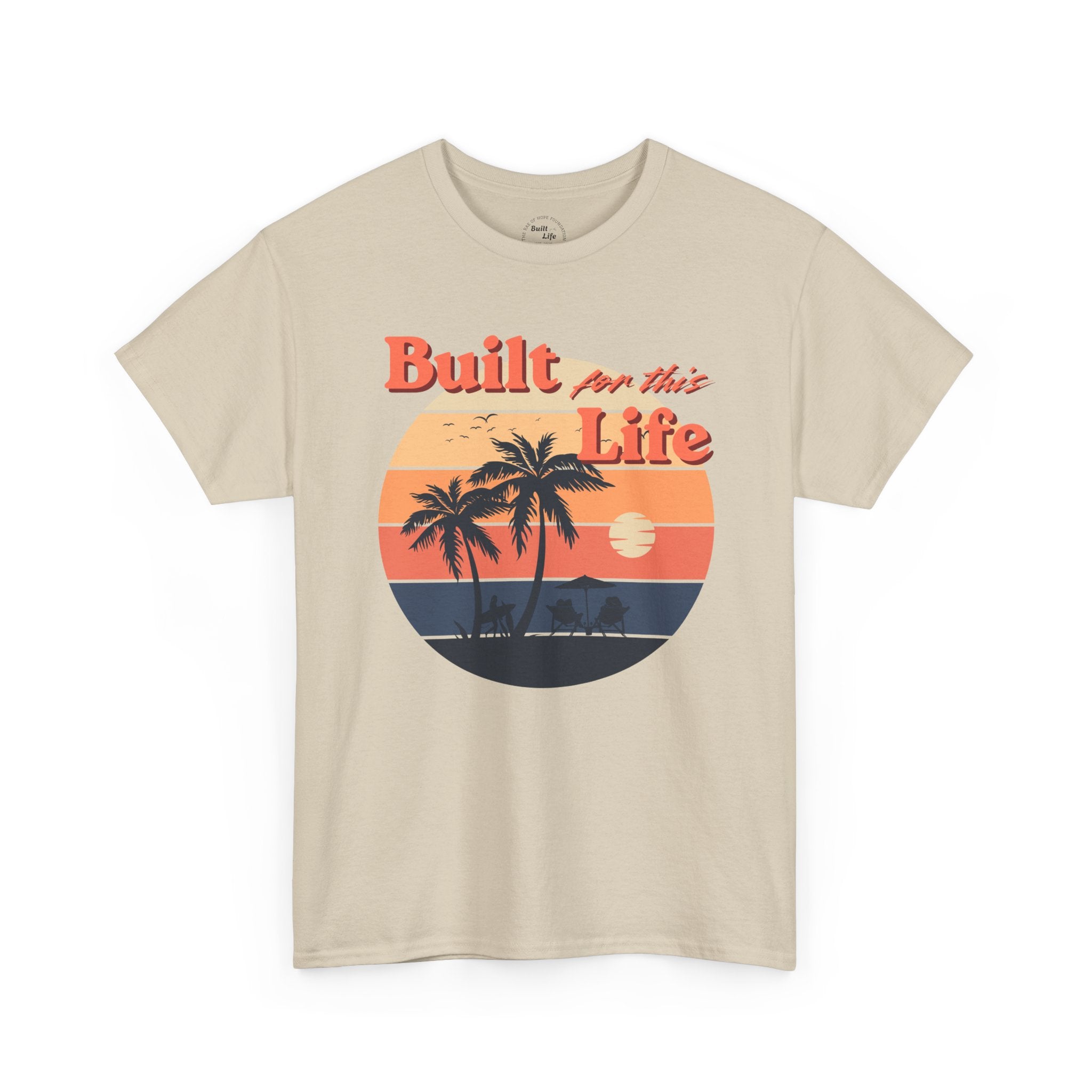 Built for this Life™ Beach Unisex Heavy Cotton Tee