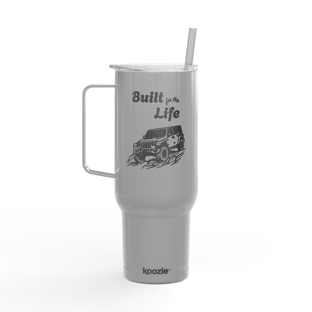 Built for this Life™ Jeep Insulated Tumbler with Lid, 40oz (Engraving)