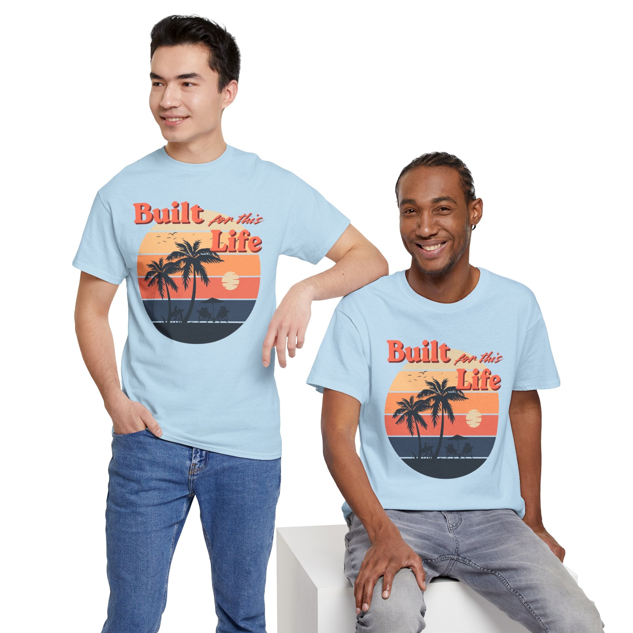 Built for this Life™ Beach Unisex Heavy Cotton Tee