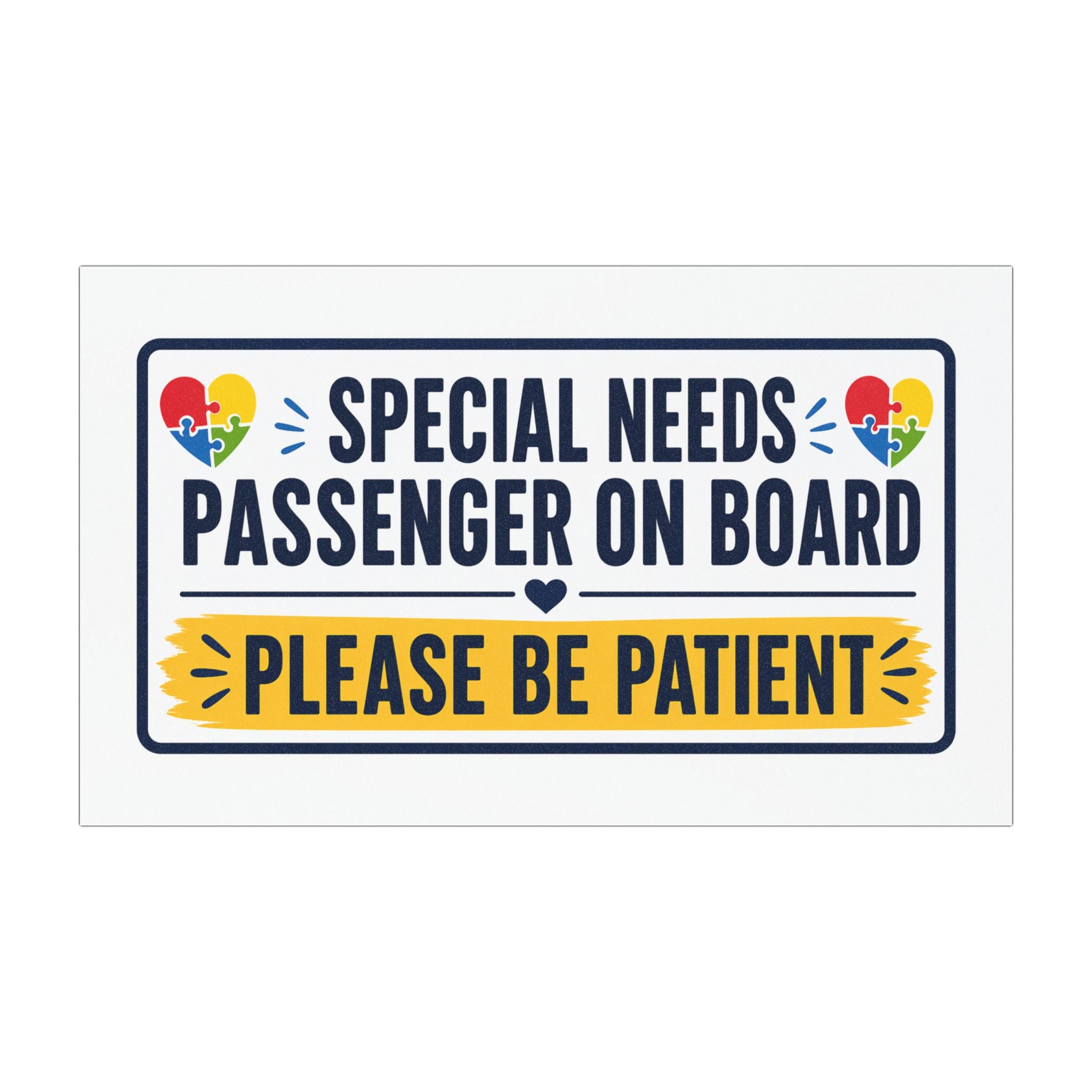 Special Needs Car Magnet