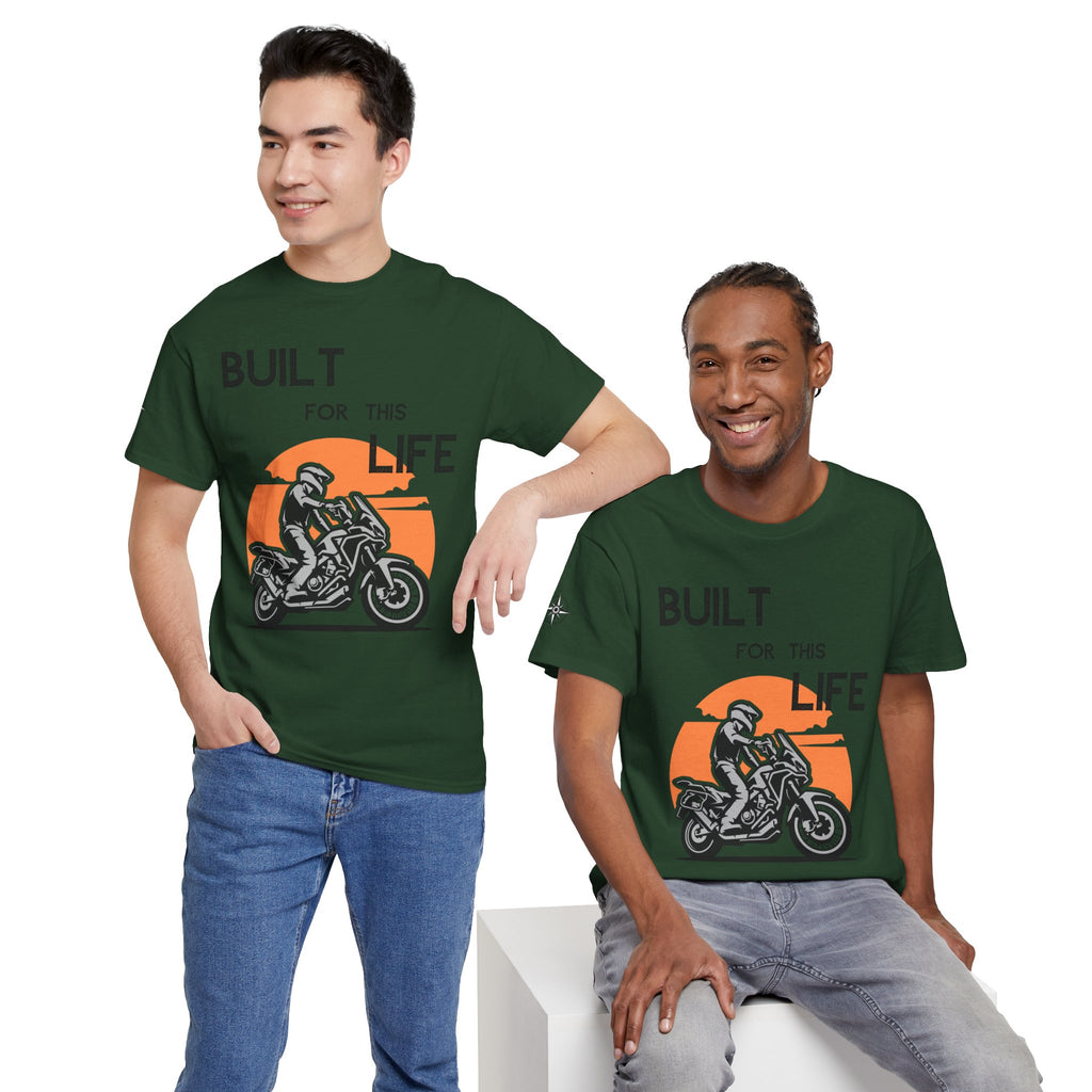 Built for this Life™ Adventure Rider Unisex Heavy Cotton Tee