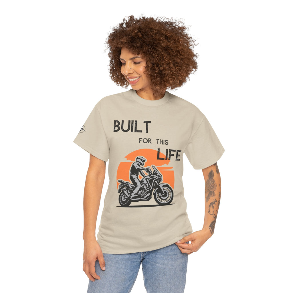 Built for this Life™ Adventure Rider Unisex Heavy Cotton Tee