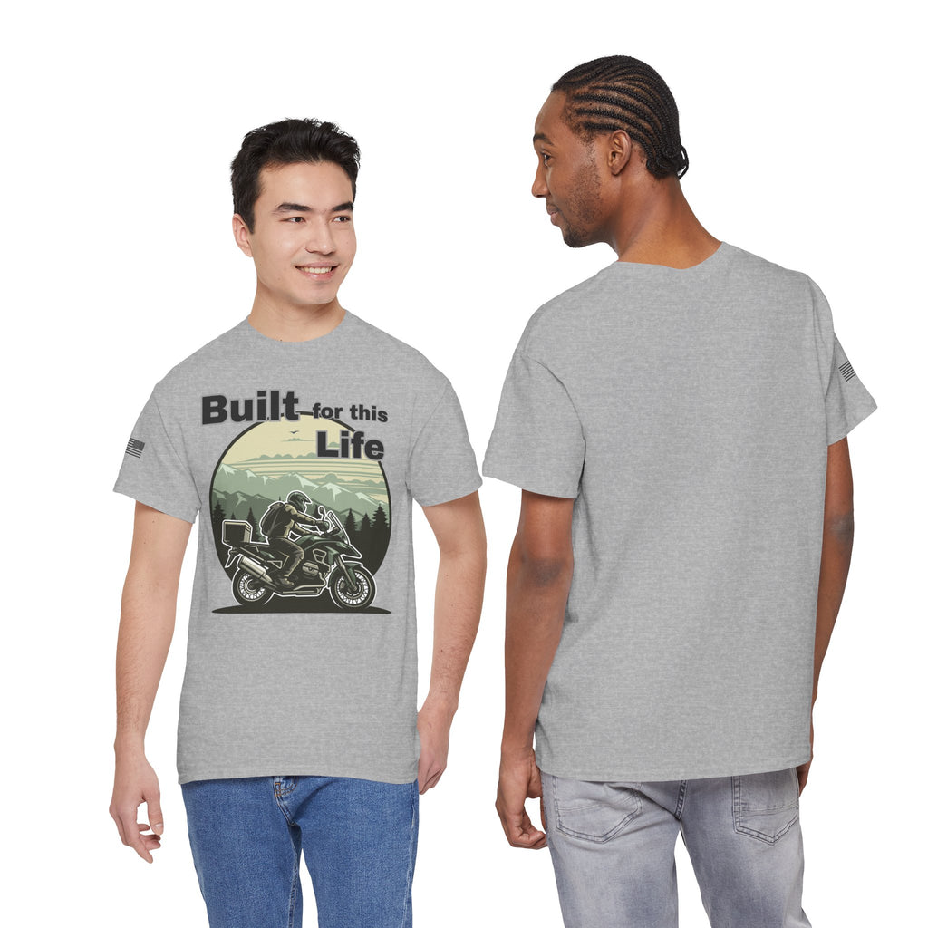 Built for this Life™ Adventure Rider Unisex Heavy Cotton Tee