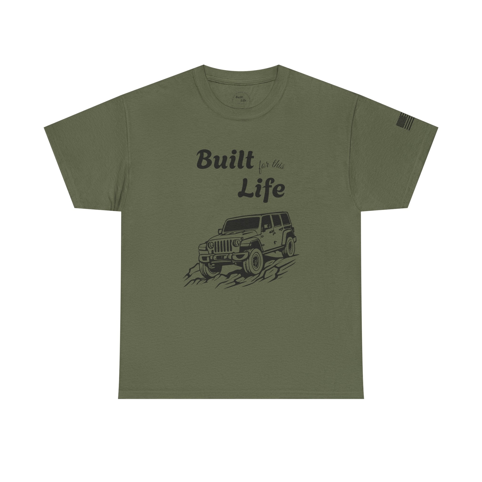 Built for this Life™ Jeep Lover Unisex Heavy Cotton Tee