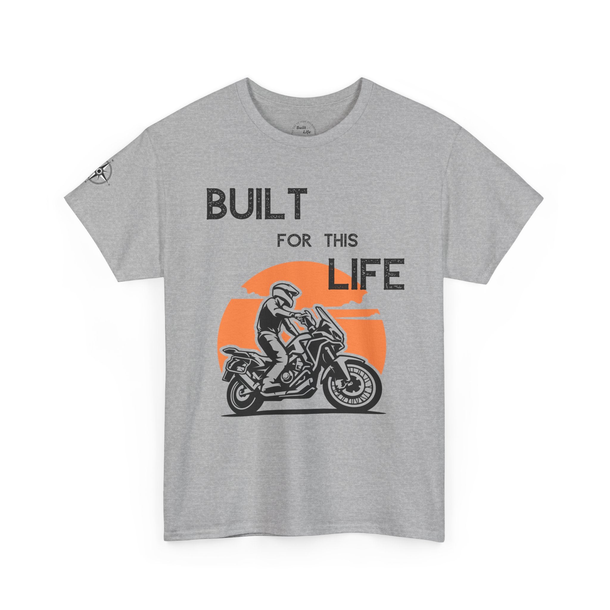 Built for this Life™ Adventure Rider Unisex Heavy Cotton Tee
