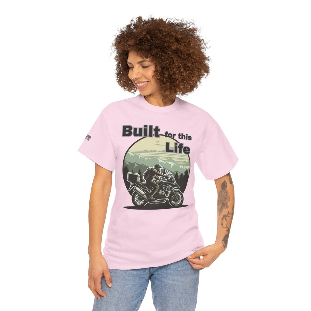 Built for this Life™ Adventure Rider Unisex Heavy Cotton Tee