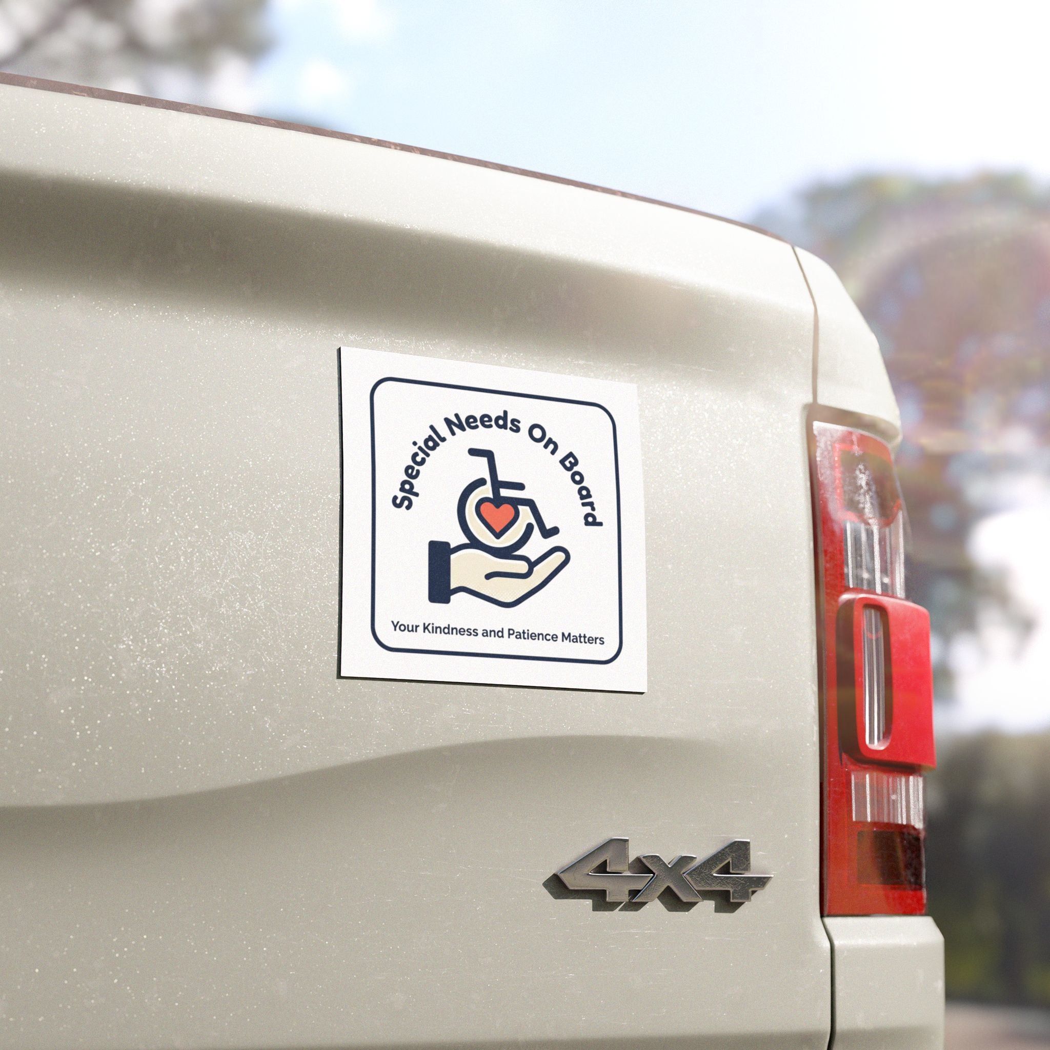 Special Needs Car Magnet