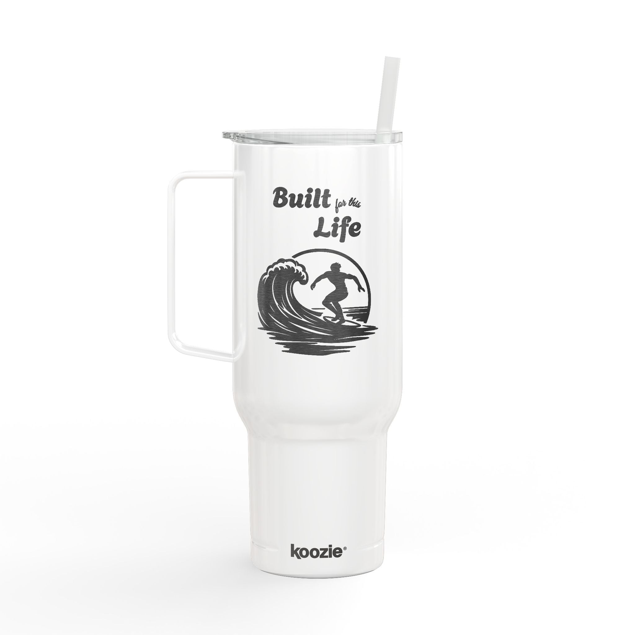 Built for this Life™ Surf Insulated Tumbler with Lid, 40oz (Engraving)
