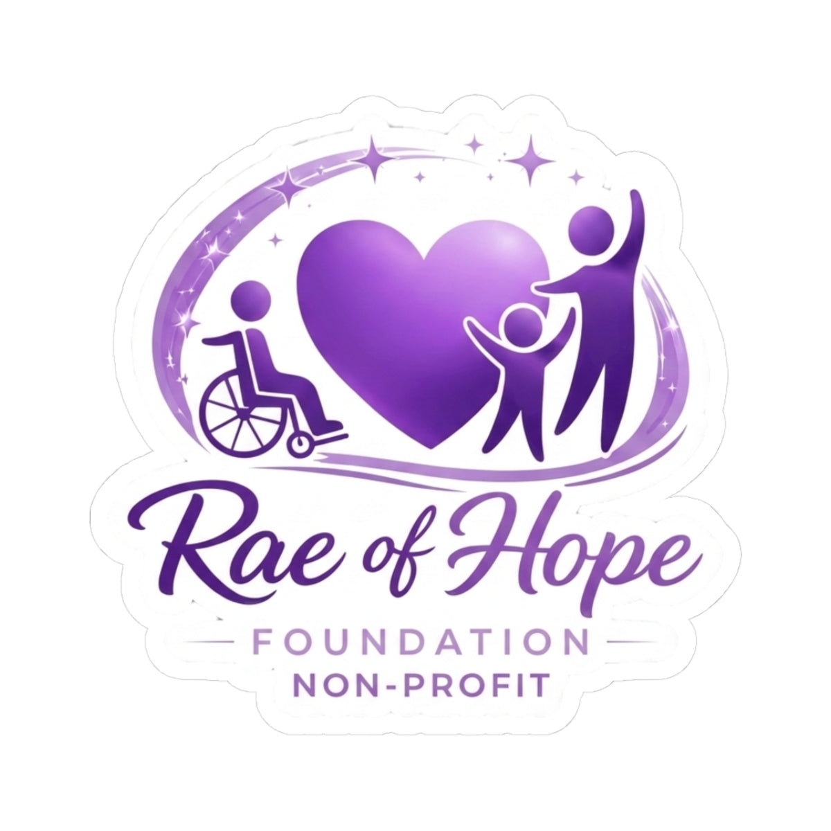 The Rae of Hope Foundation Sticker