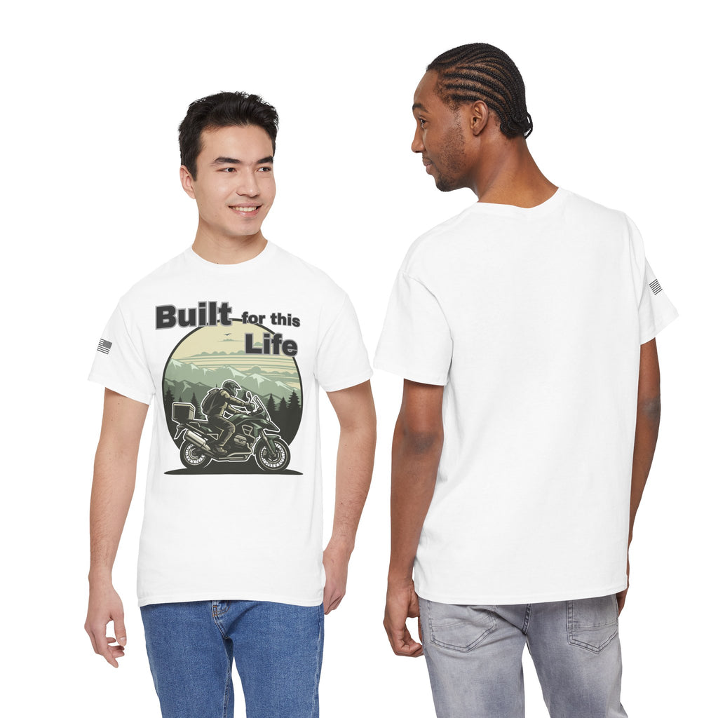 Built for this Life™ Adventure Rider Unisex Heavy Cotton Tee