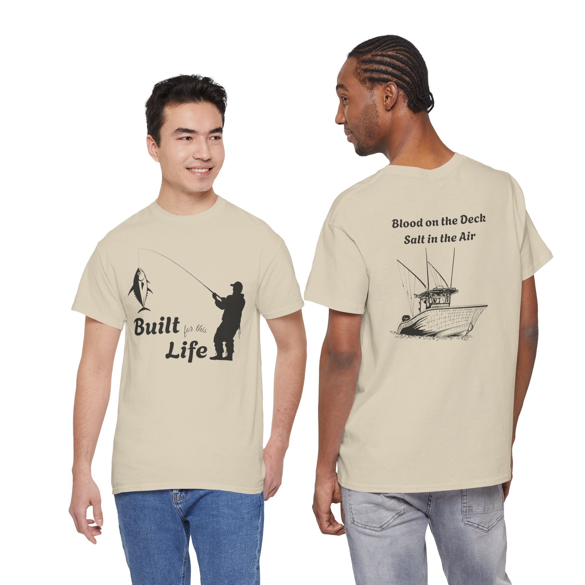 Built for this Life™ Fishing Unisex Heavy Cotton Tee
