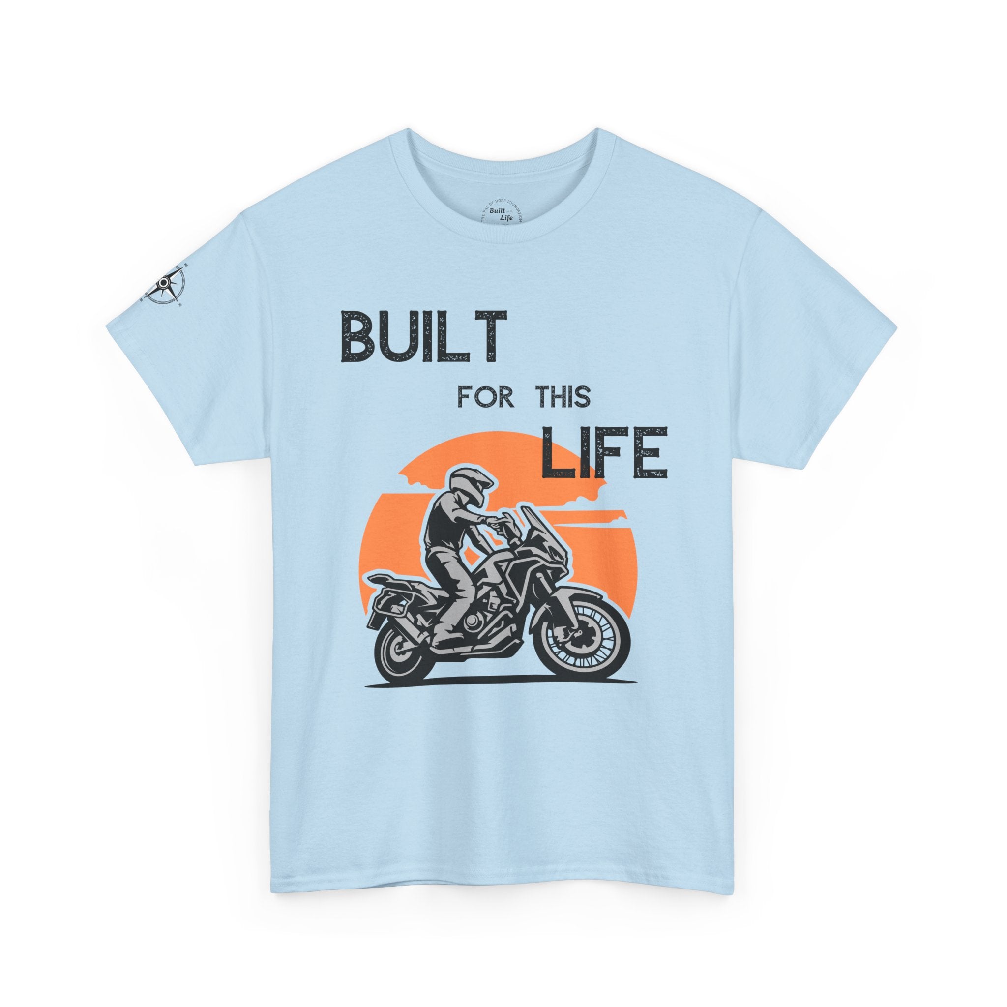 Built for this Life™ Adventure Rider Unisex Heavy Cotton Tee
