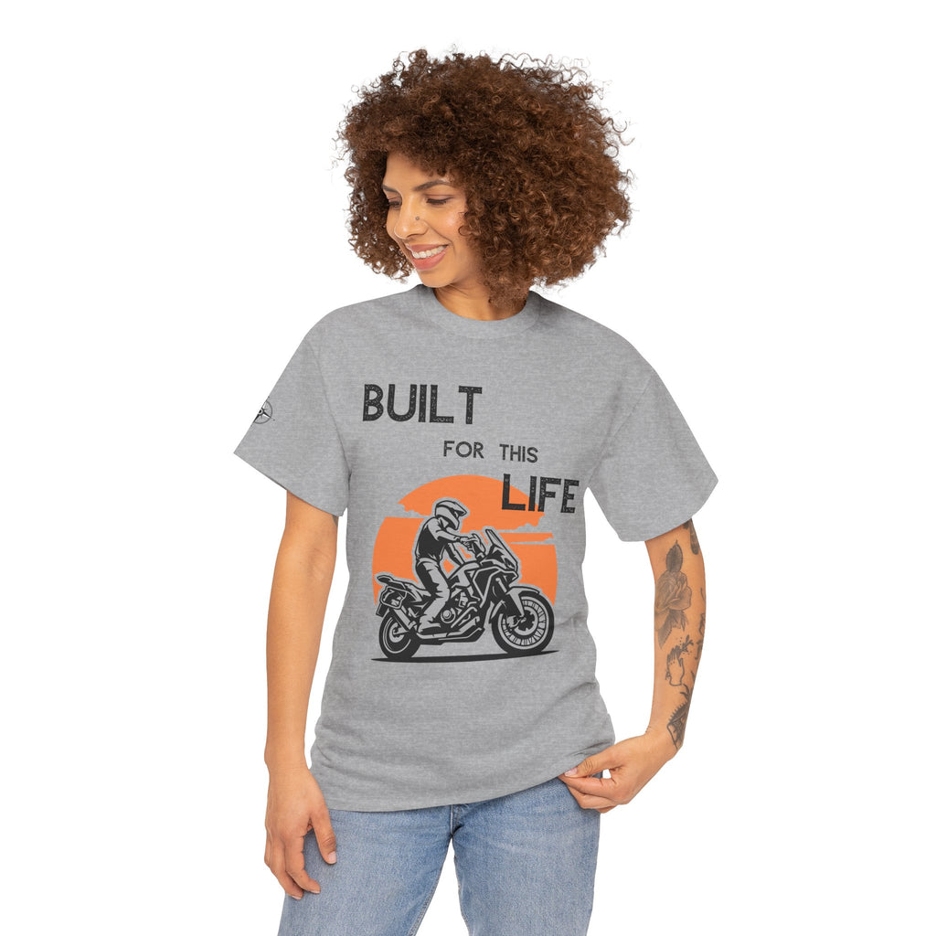 Built for this Life™ Adventure Rider Unisex Heavy Cotton Tee