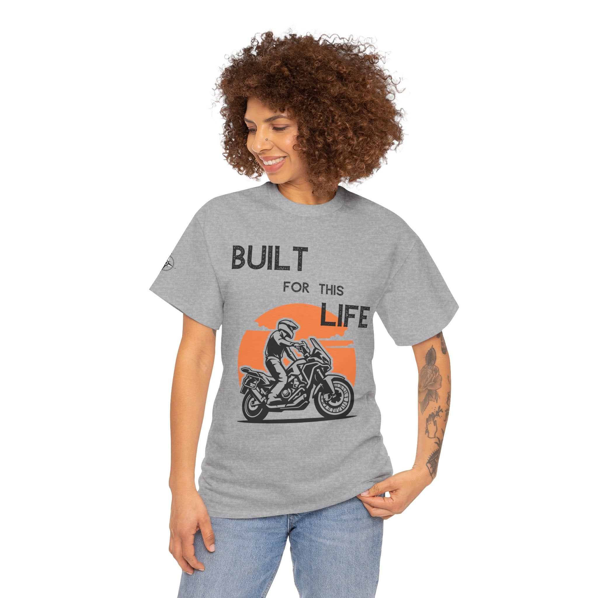 Built for this Life™ Adventure Rider Unisex Heavy Cotton Tee