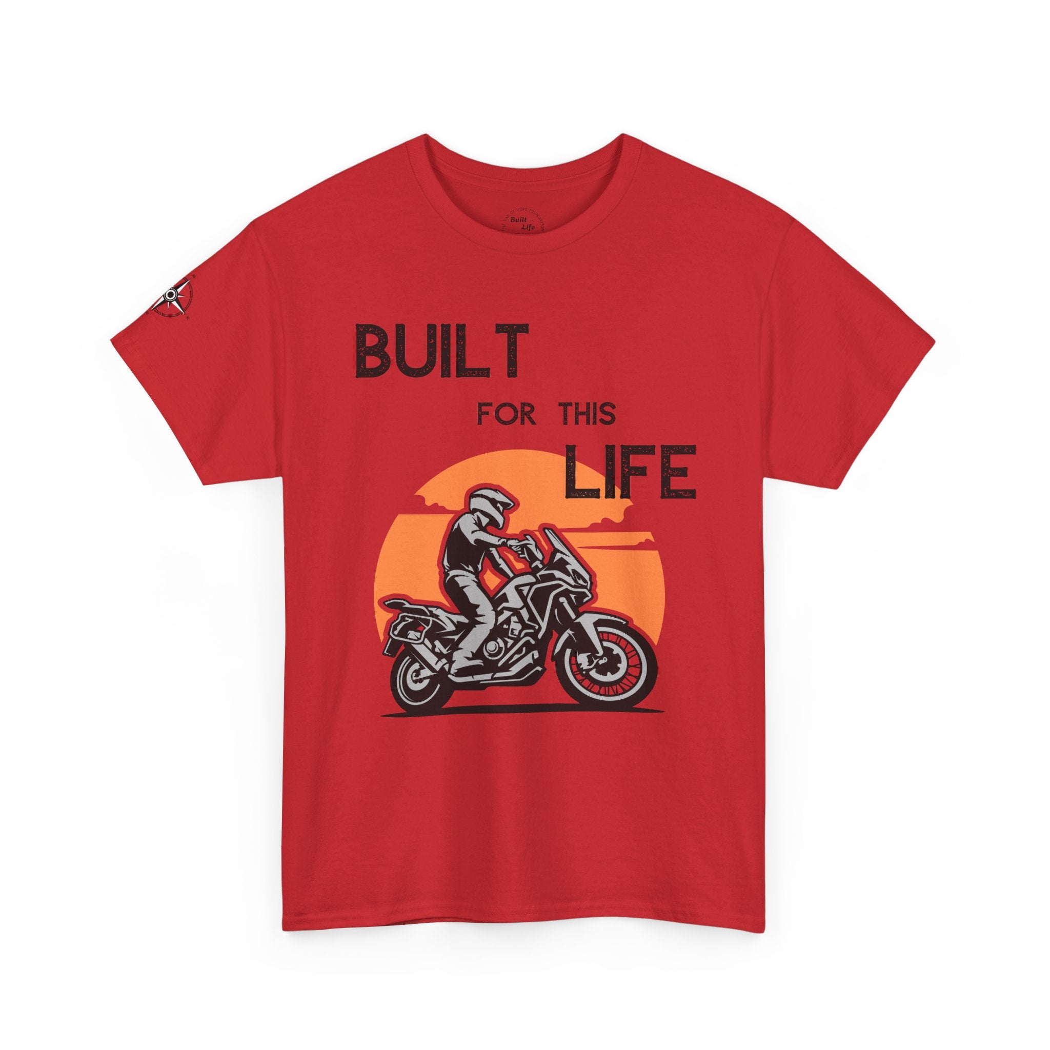 Built for this Life™ Adventure Rider Unisex Heavy Cotton Tee