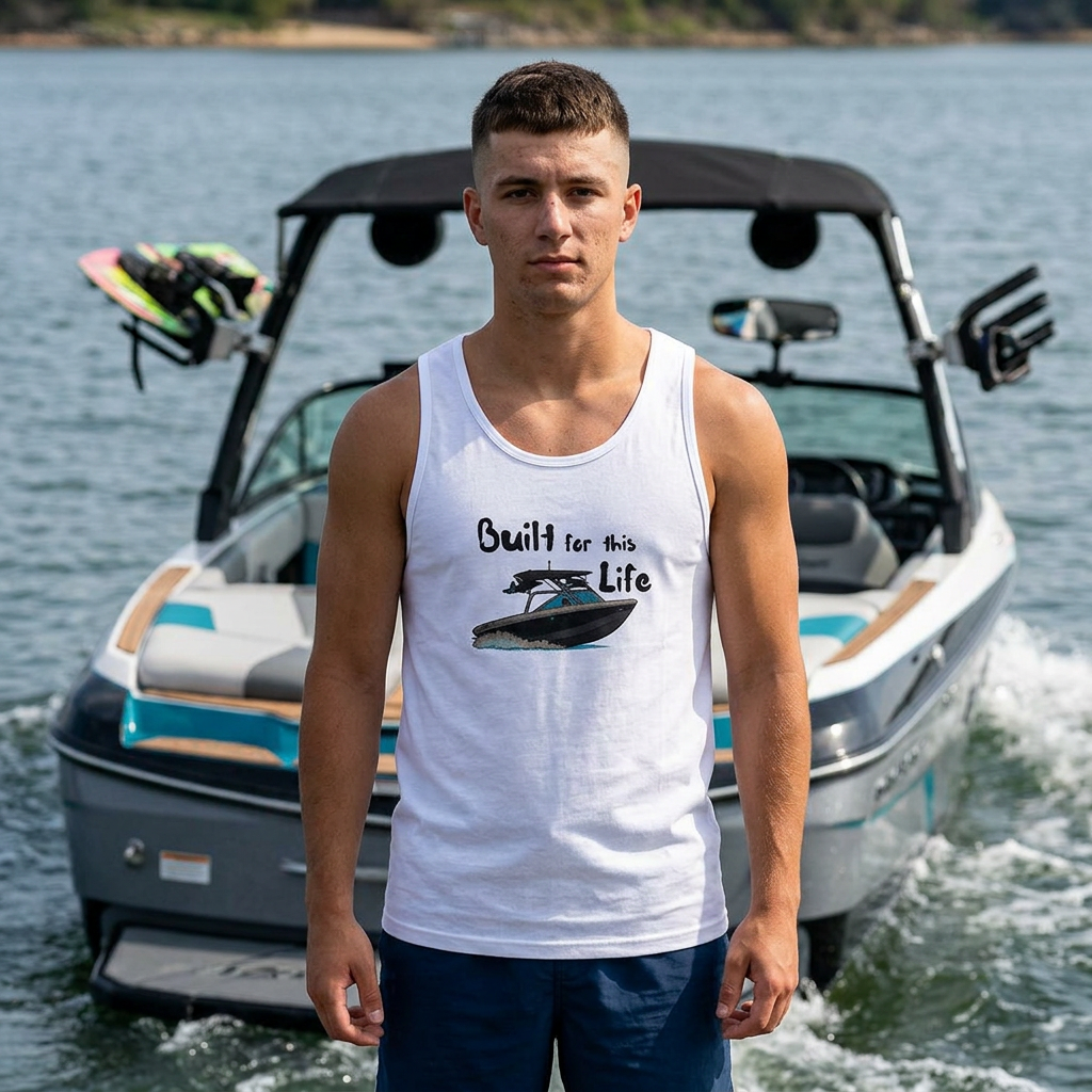 Built for this Life™ Boating Men's Premium Tank Top