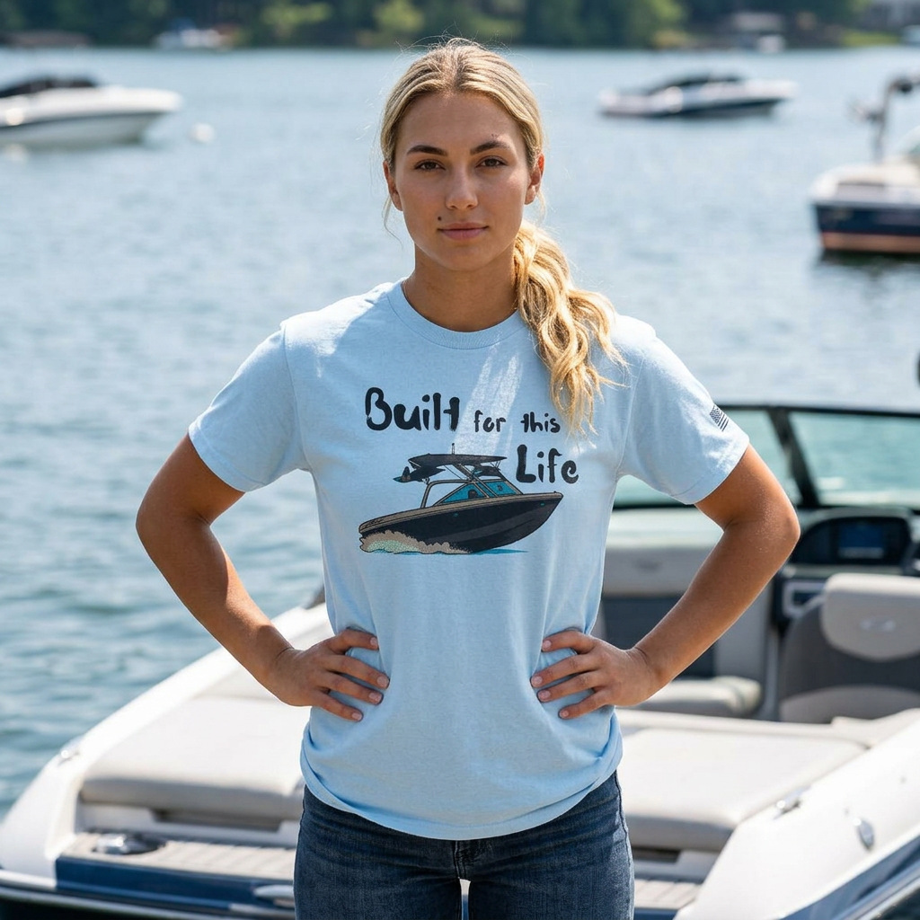 Built for this Life™ Boating Unisex Heavy Cotton Tee