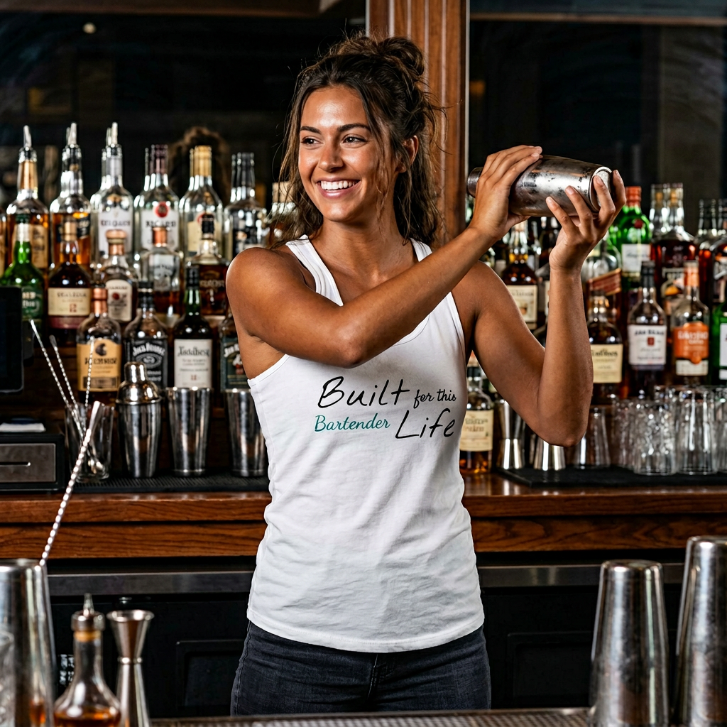 Built for this Life™ Bartender Woman's Tank Top