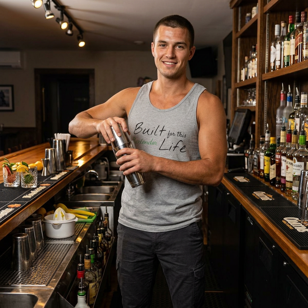 Built for this Life™ Bartender Unisex Tank Top