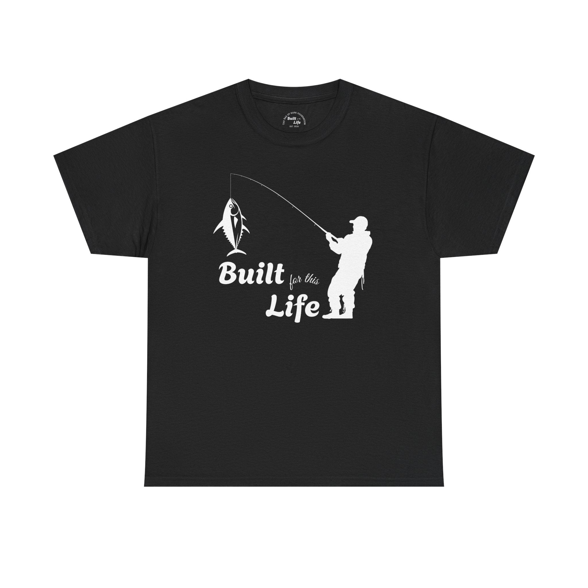 Built for this Life™ Fishing Unisex Heavy Cotton Tee