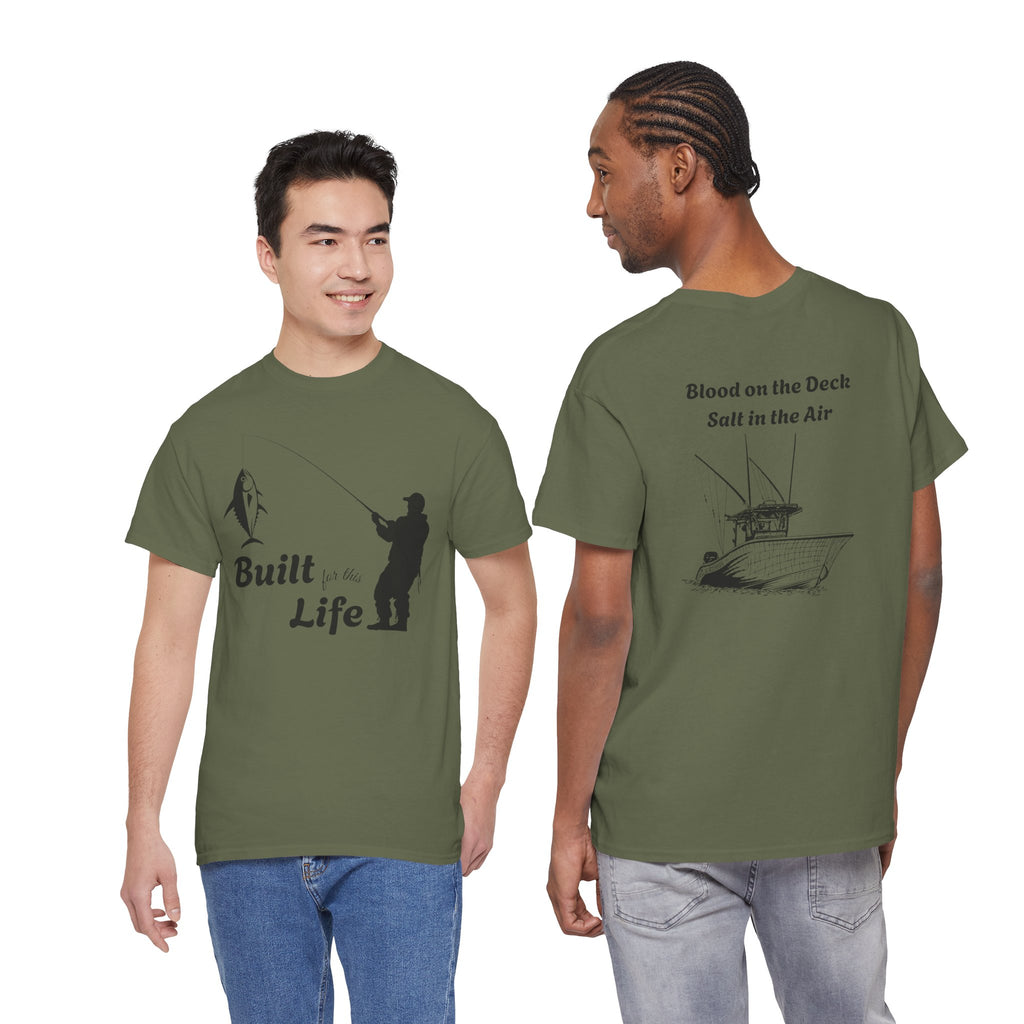 Built for this Life™ Fishing Unisex Heavy Cotton Tee