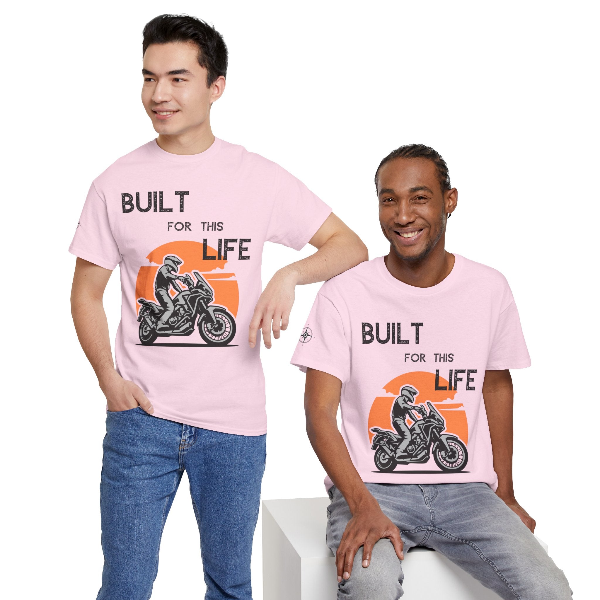 Built for this Life™ Adventure Rider Unisex Heavy Cotton Tee