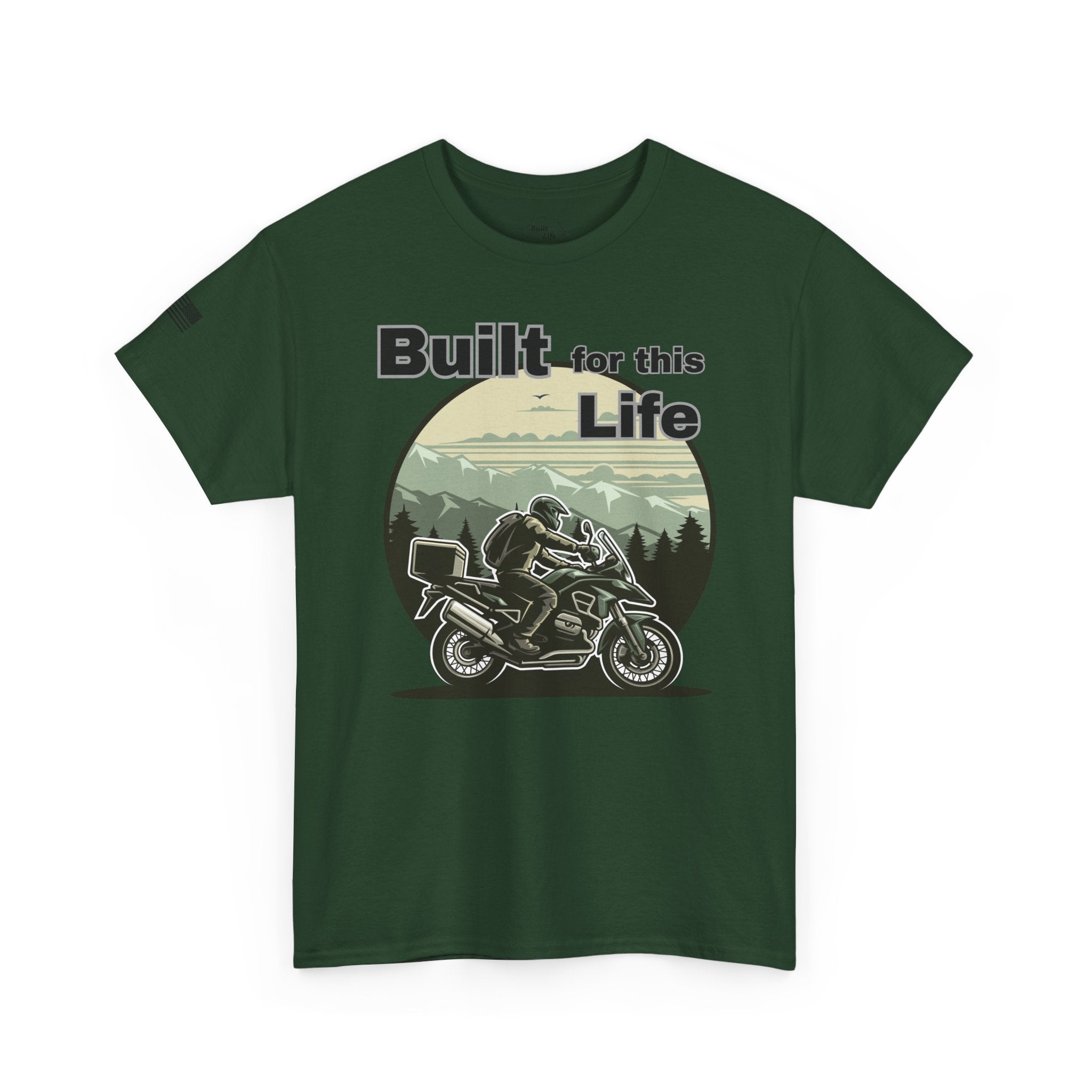 Built for this Life™ Adventure Rider Unisex Heavy Cotton Tee