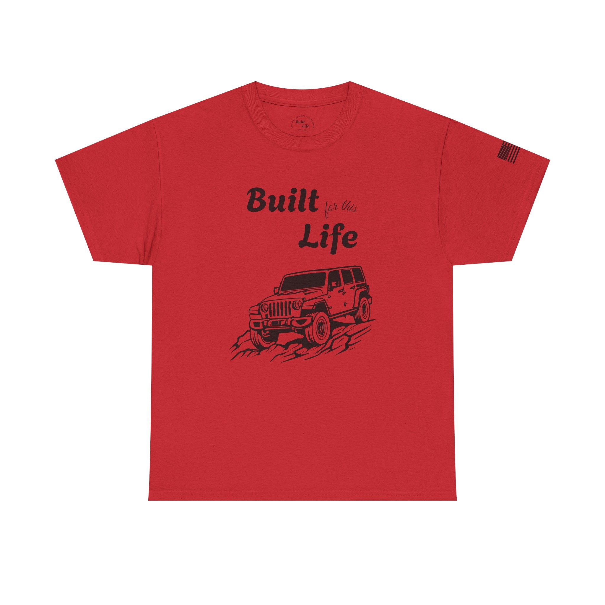 Built for this Life™ Jeep Lover Unisex Heavy Cotton Tee
