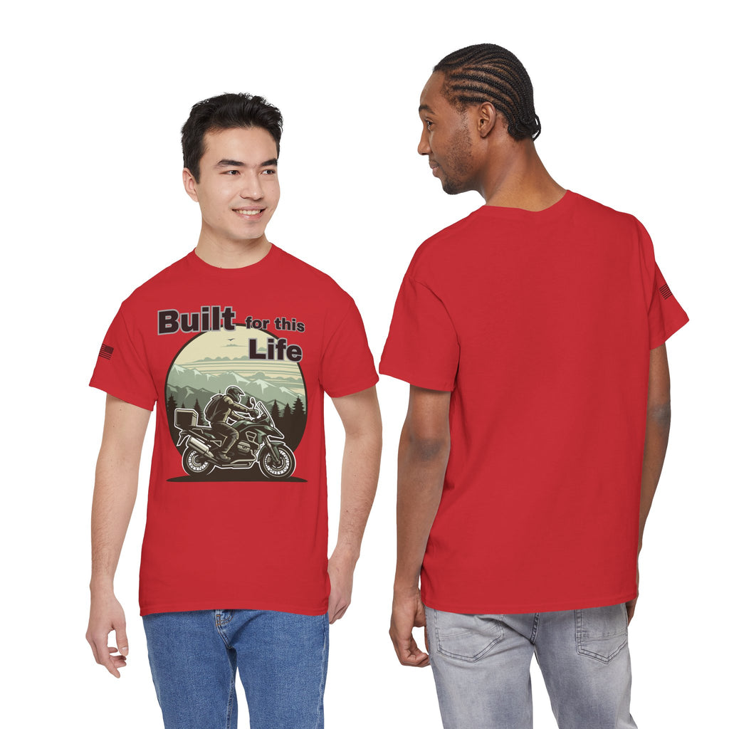Built for this Life™ Adventure Rider Unisex Heavy Cotton Tee