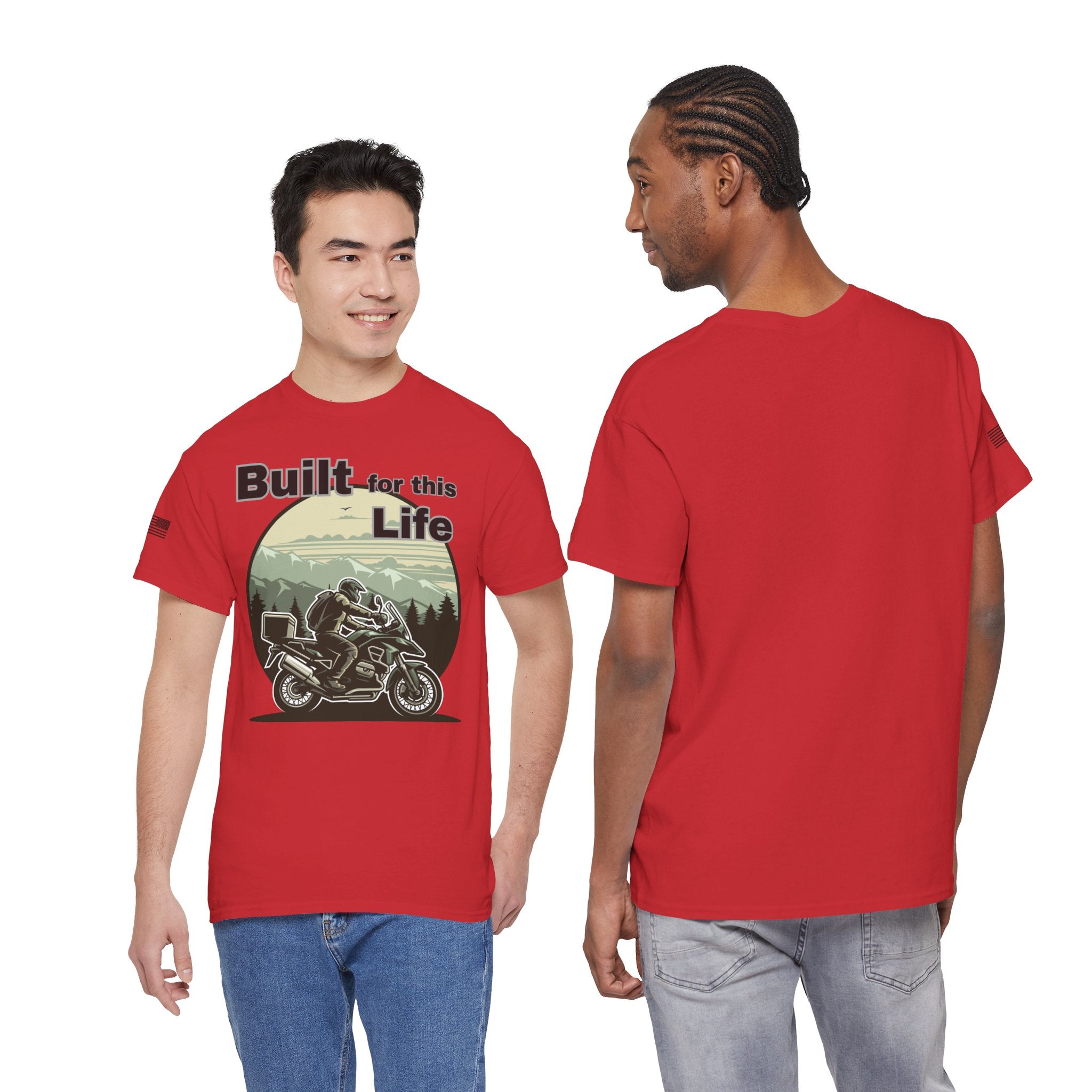 Built for this Life™ Adventure Rider Unisex Heavy Cotton Tee