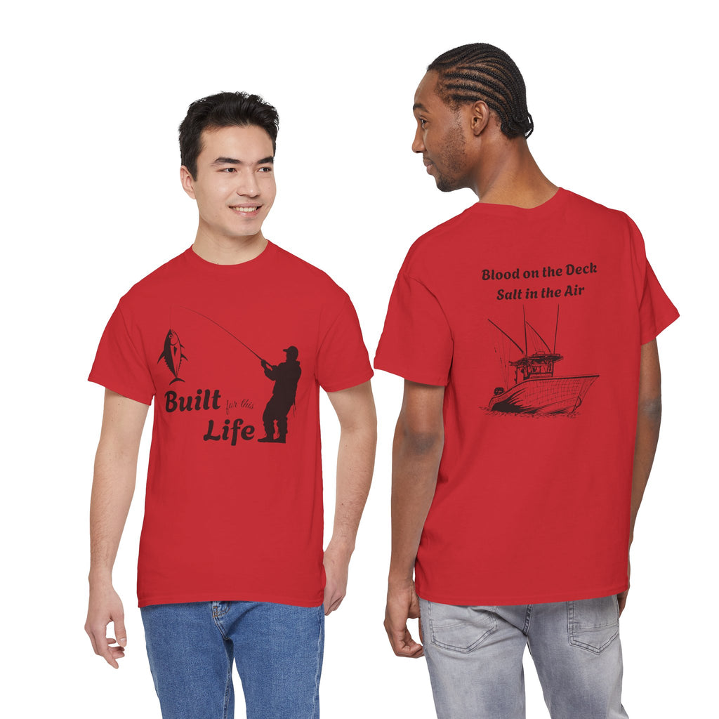 Built for this Life™ Fishing Unisex Heavy Cotton Tee