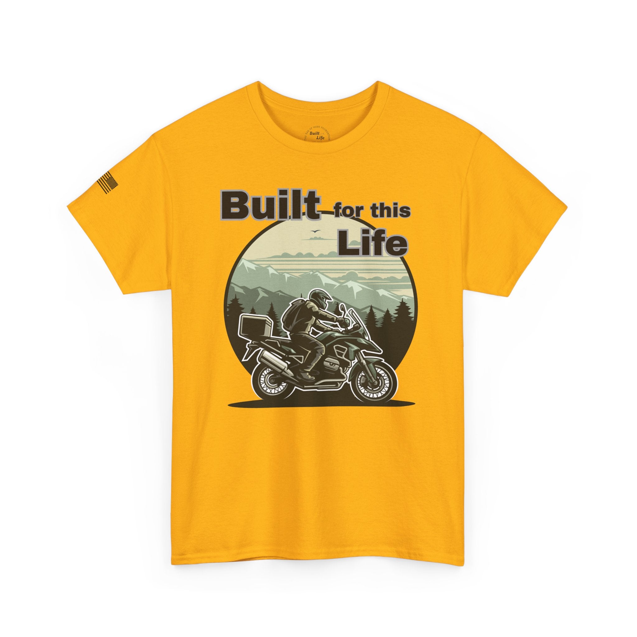 Built for this Life™ Adventure Rider Unisex Heavy Cotton Tee