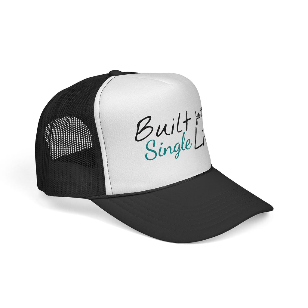 Built for this Life™ Single Life Teal Trucker Cap