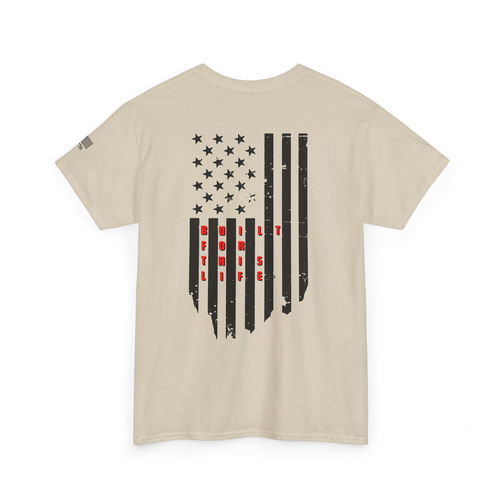 Built for this Life Black Flag Tee