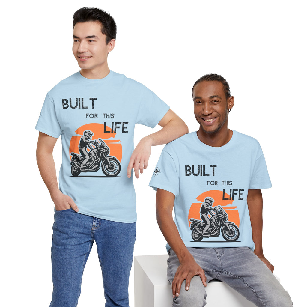 Built for this Life™ Adventure Rider Unisex Heavy Cotton Tee
