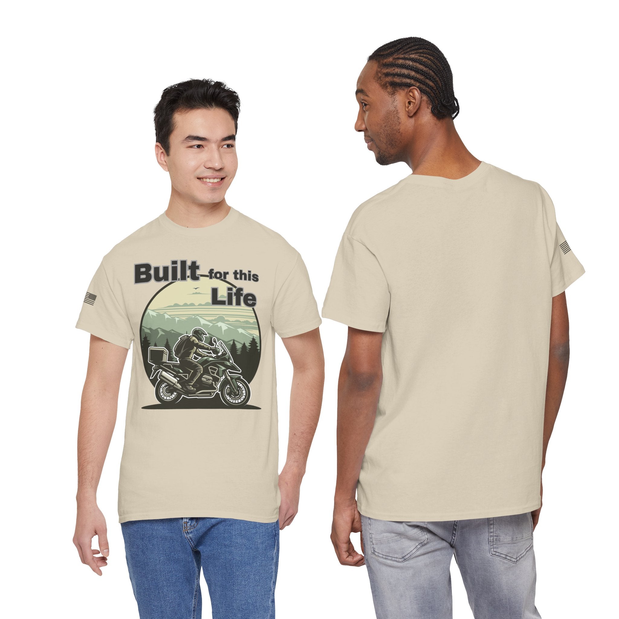 Built for this Life™ Adventure Rider Unisex Heavy Cotton Tee