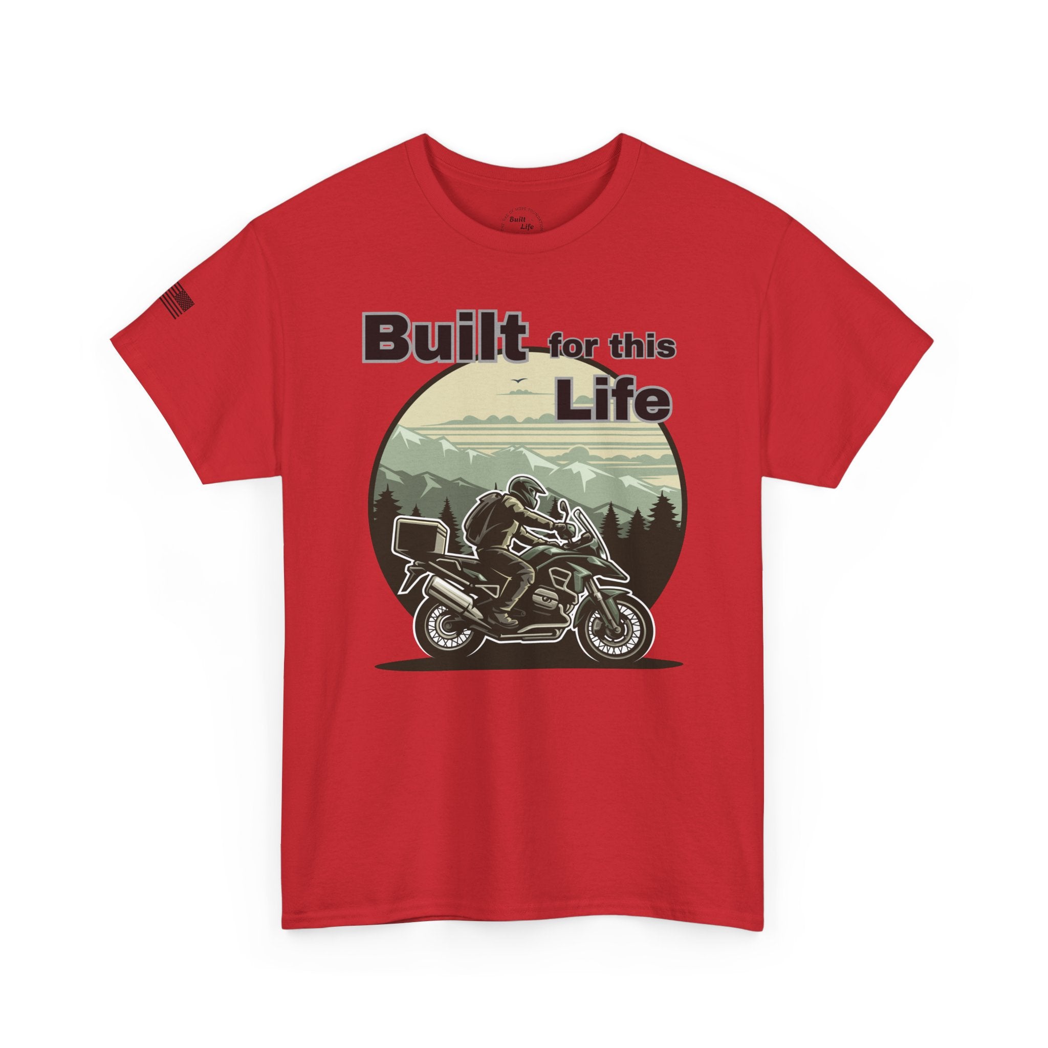 Built for this Life™ Adventure Rider Unisex Heavy Cotton Tee