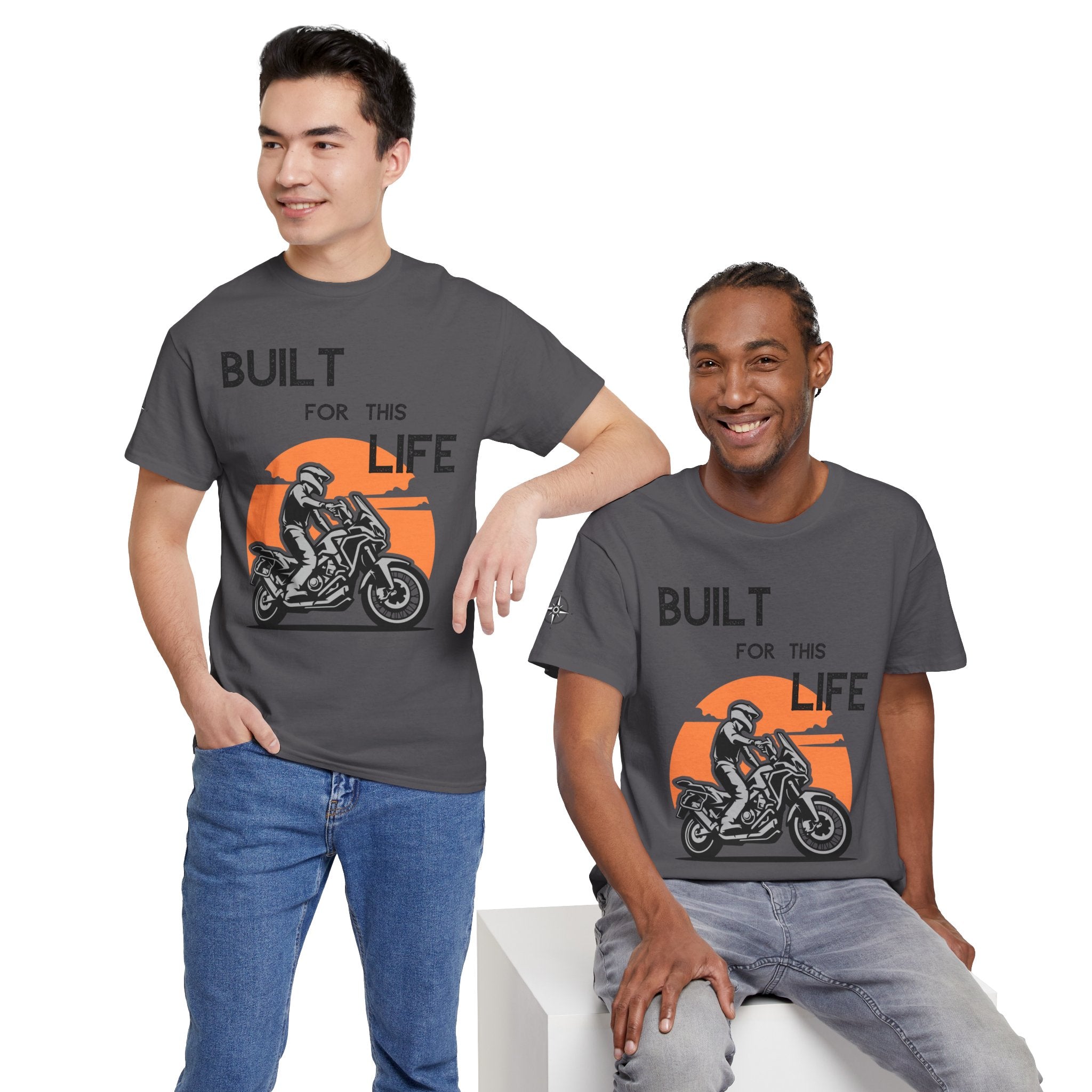 Built for this Life™ Adventure Rider Unisex Heavy Cotton Tee