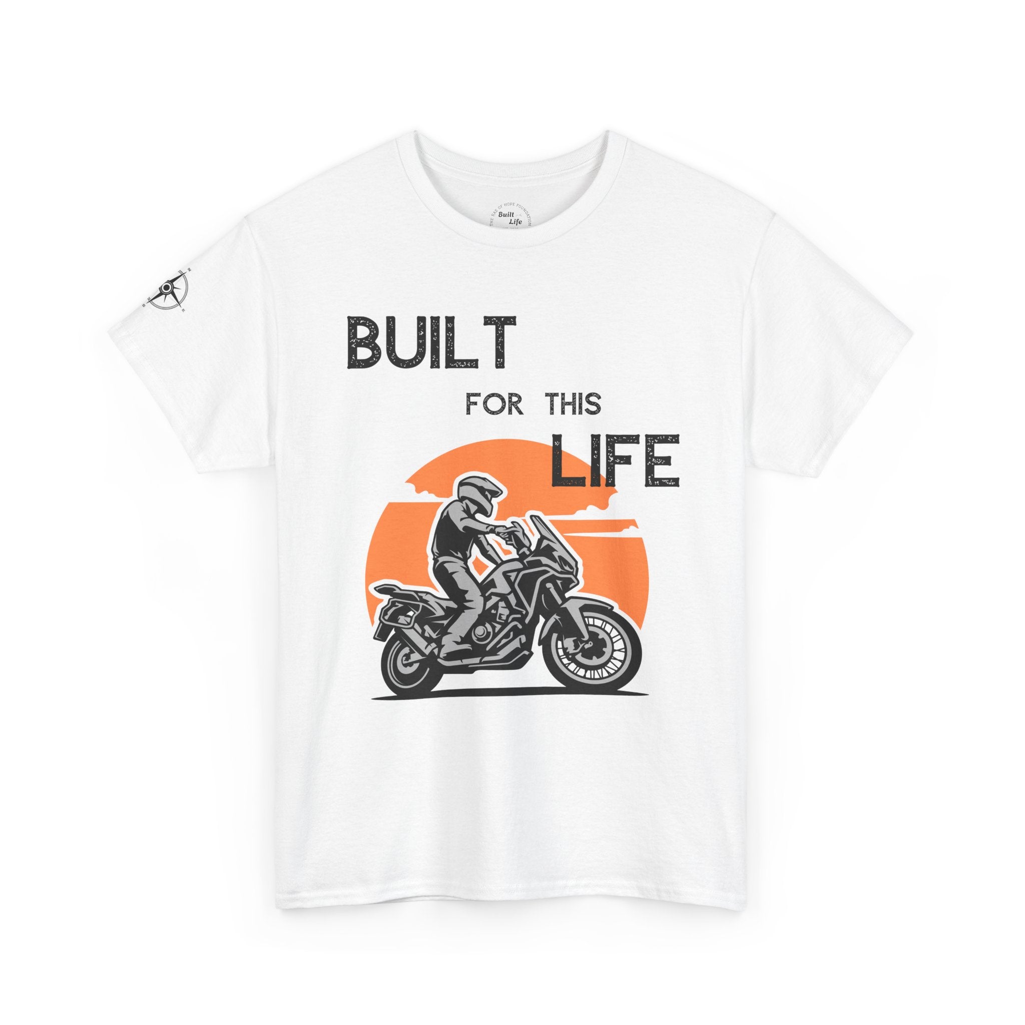Built for this Life™ Adventure Rider Unisex Heavy Cotton Tee